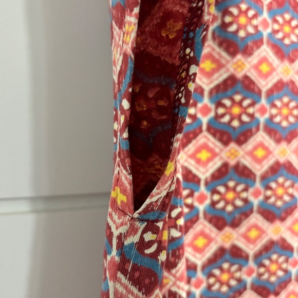 Aventura (REI) women's Spectra top graphic pattern made in India t-shirt size M - Picture 4 of 13